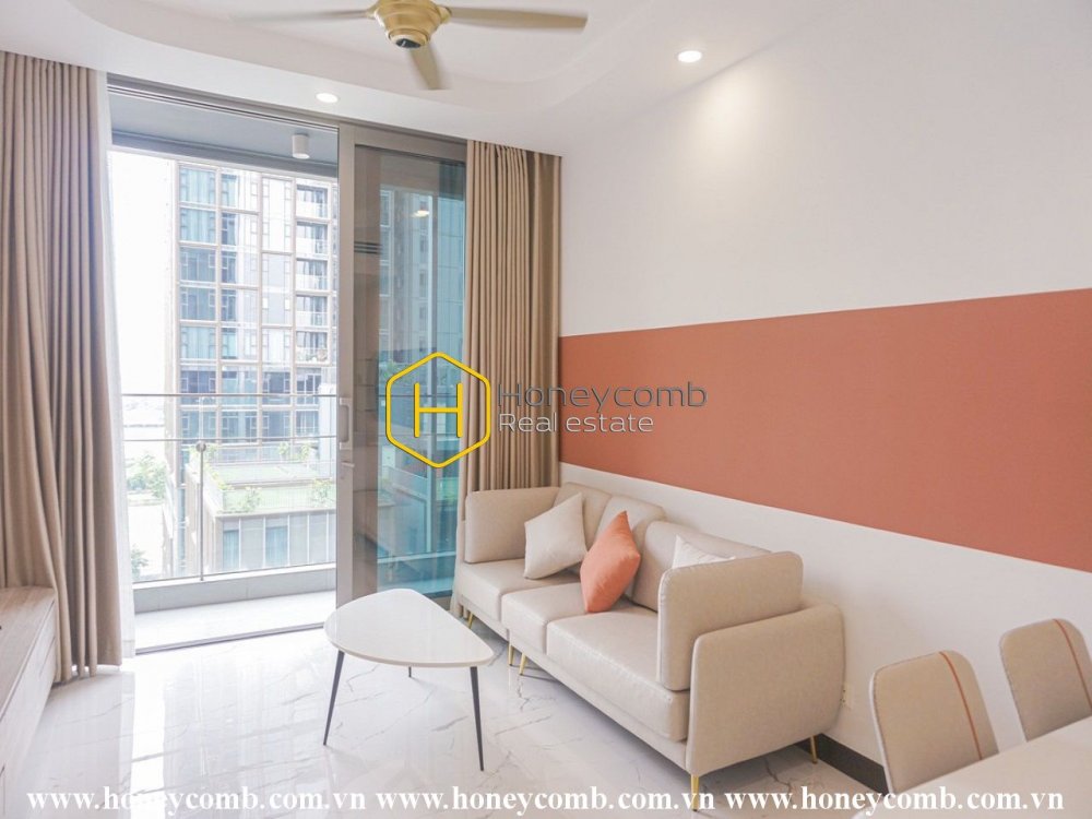 Một sự tương phản ngọt ngào cho một thiết kế độc đáo trong căn hộ Empire City