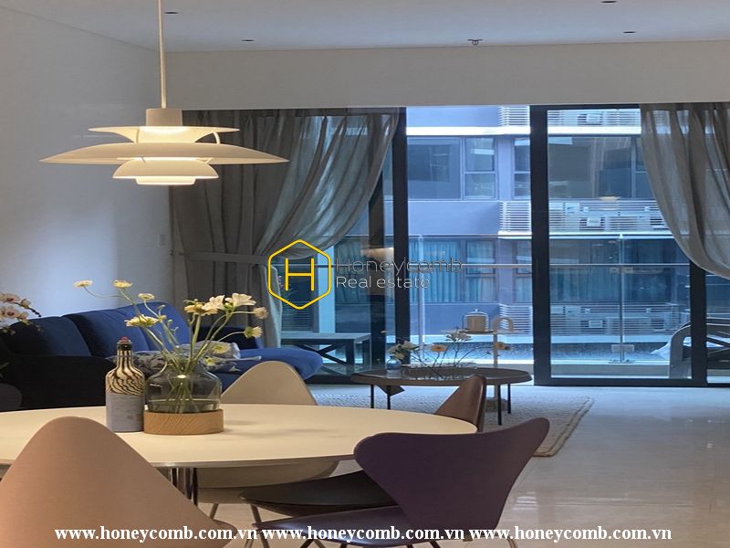 This alluring The River Thu Thiem apartment brings a high artistic value