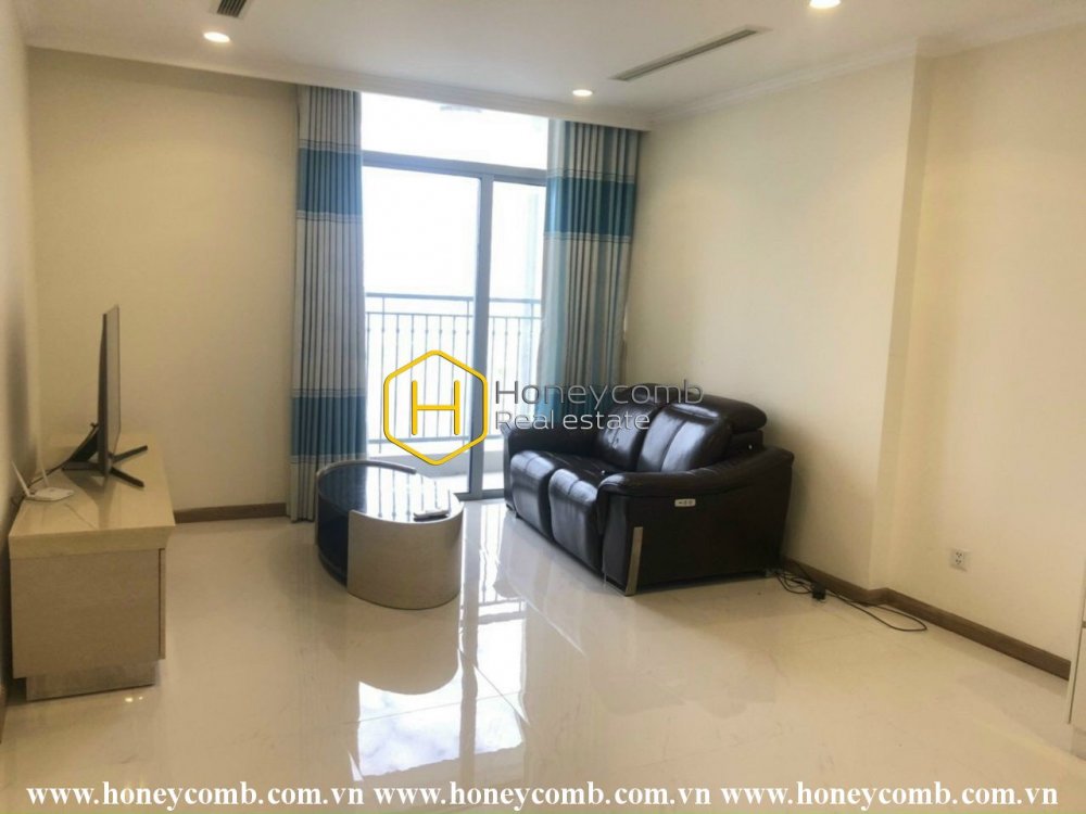 Căn hộ 1 phòng ngủ với phong cách Nhật cho thuê tại Vinhomes Central Park