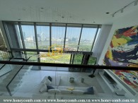 You will be fascinated by the beauty of this duplex apartment in Empire City