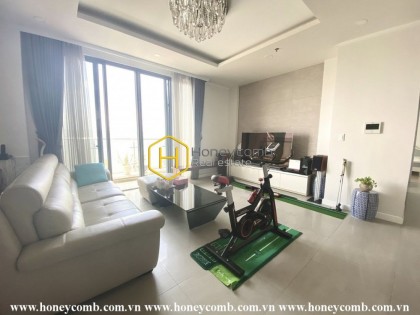 Quickly grab the chance to live in our Masteri Thao Dien penthouse with modern Western style