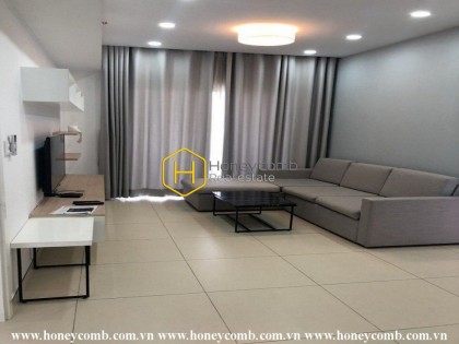 Low floor two bedroom apartment with new furniture in Masteri for rent