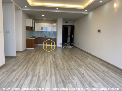 Minimalist unfurnished apartment for lease in Thao Dien Pearl