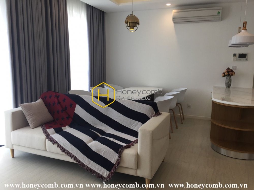 Cảm nhận bầu không khí tinh tế bao trùm Diamond Island căn hộ