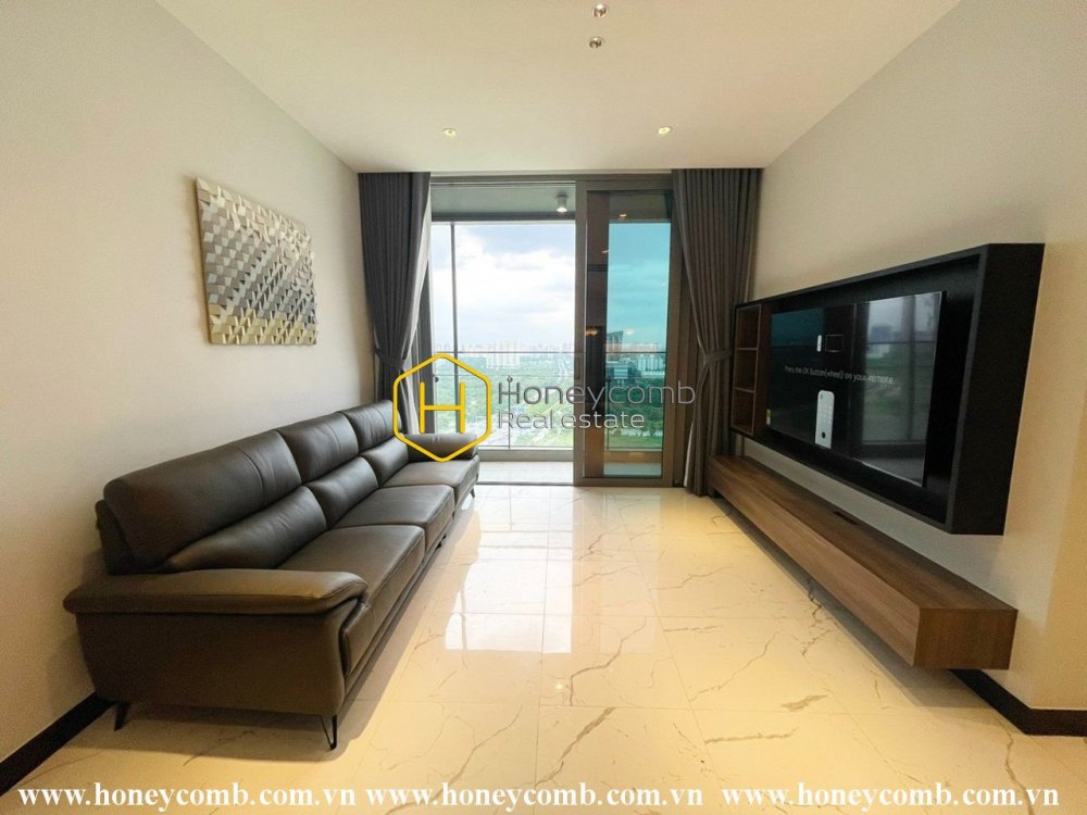 Căn hộ tuyệt đẹp ở Empire City với nội thất hiện đại lấy cảm hứng từ phong cách thiết kế đô thị
