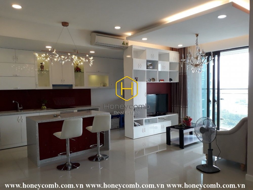 Căn hộ 2 phòng ngủ thiết kế đẹp, đầy đủ nội thất tại The Estella Heights cho thuê