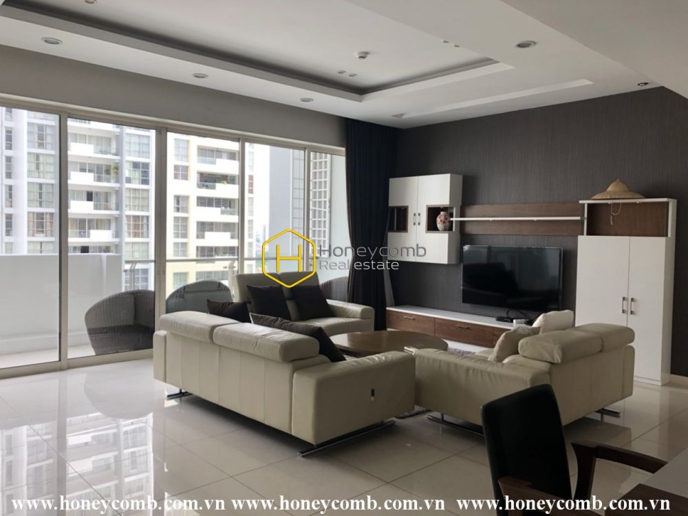 Cho thuê căn hộ The Estella, 3 phòng ngủ, nội thất xinh