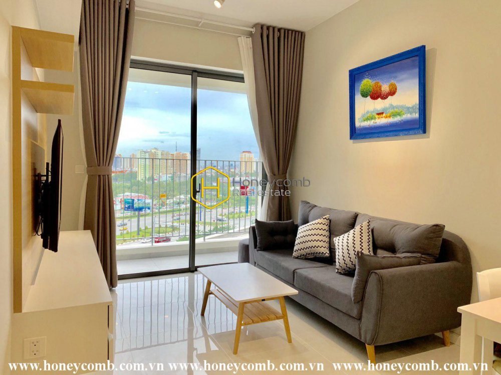 Enjoy your modern life with this artistic 2 beds apartment for rent in Masteri An Phu