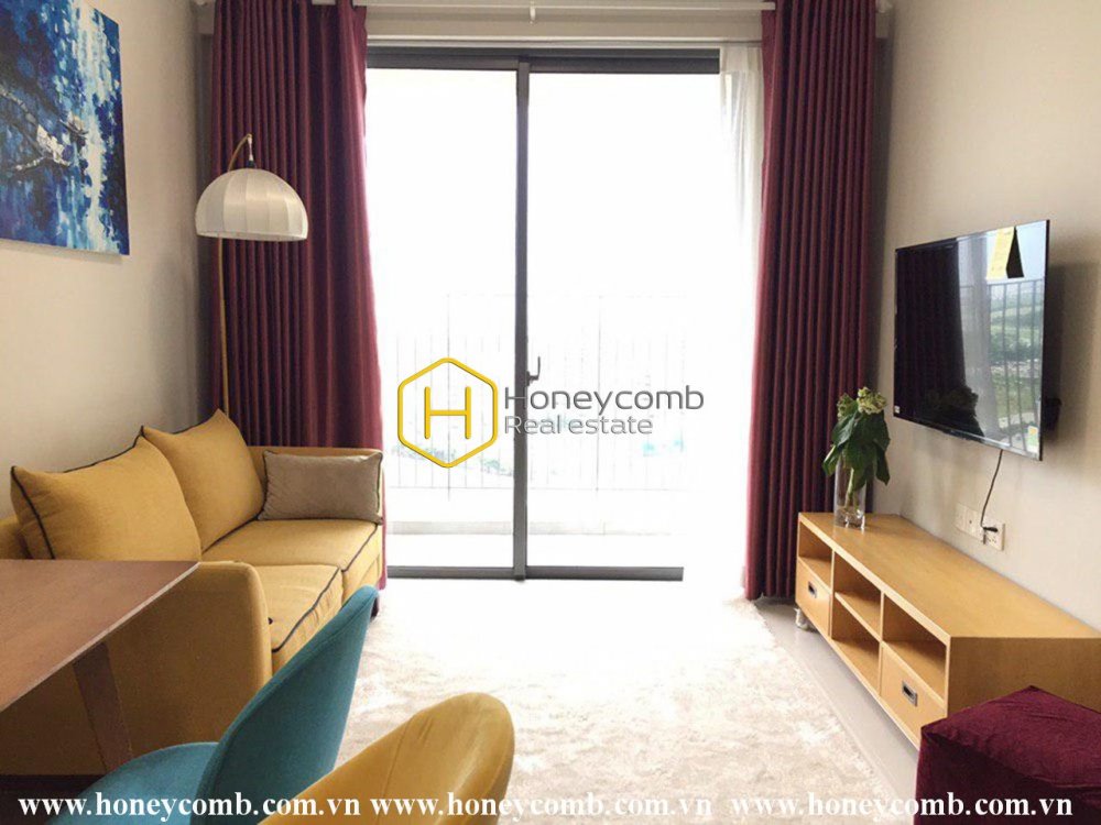 The 1 bedroom-apartment with maverick style is new in Masteri An Phu