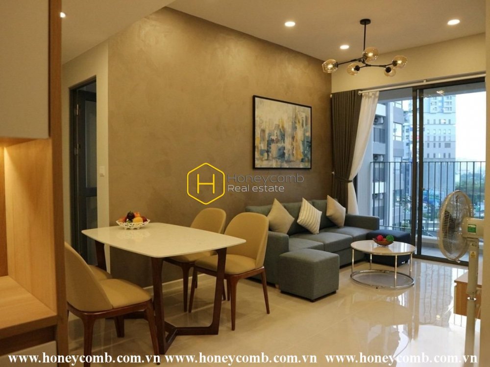 The elegant 2 bedrooms-apartment is new in Masteri An Phu