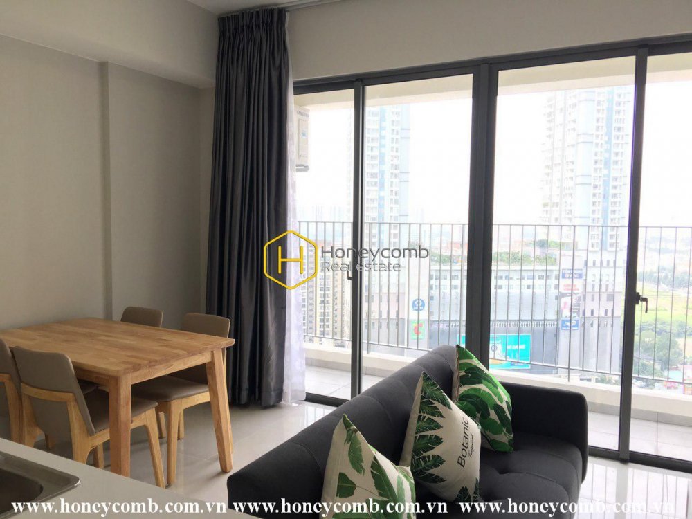 The 2 bedroom-apartment with tropical style is very delightful in Masteri An Phu