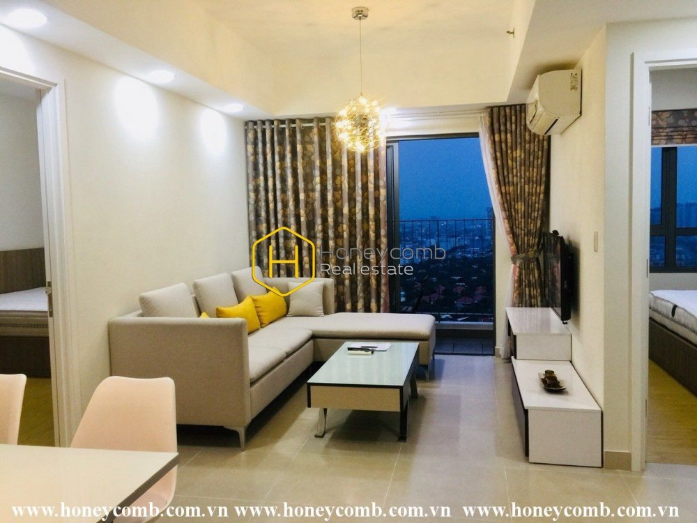 Thật tuyệt vời! Căn hộ 2 phòng ngủ siêu đẹp cho thuê ở Masteri Thảo Điền