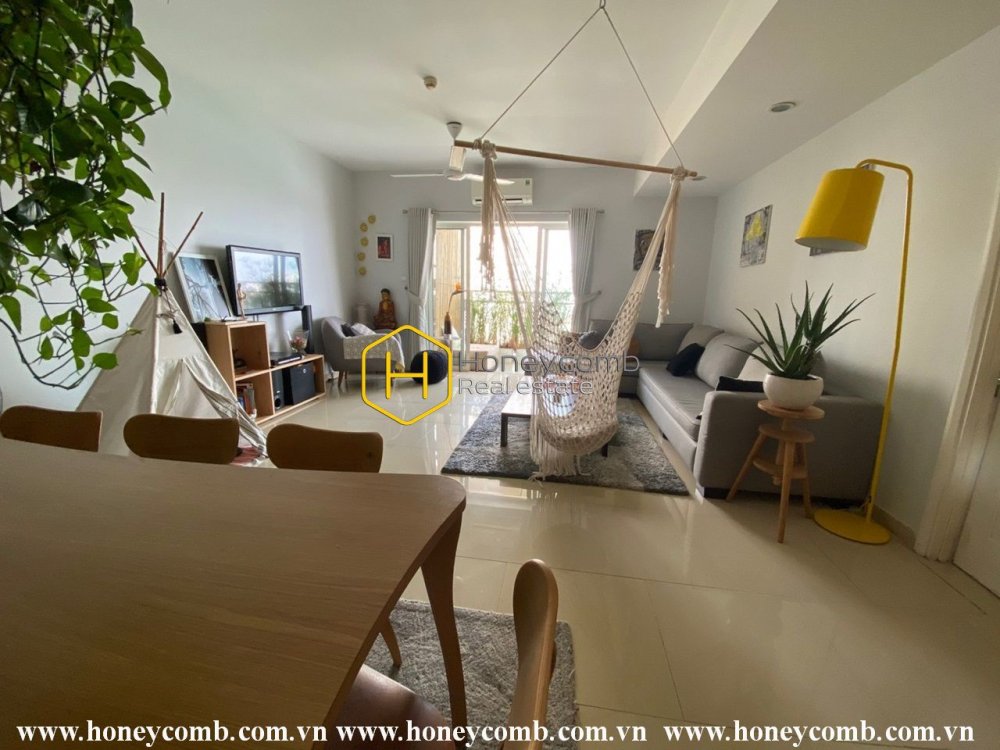 Apartment with the interfusion of wildest and elegant style in River Garden