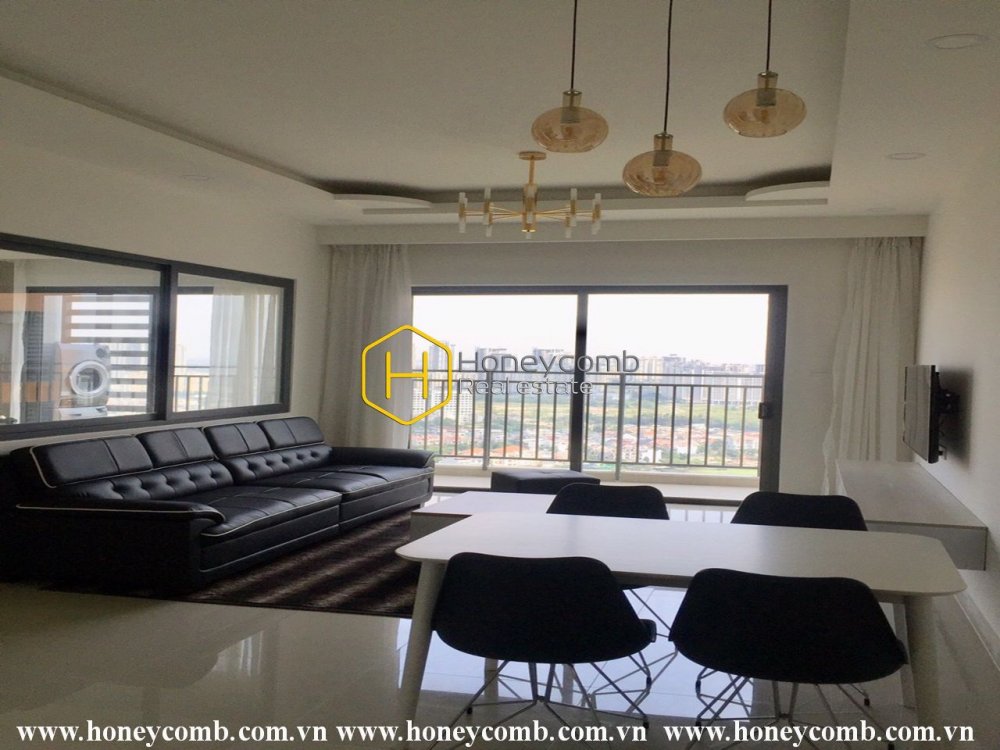 Exquisite The Sun Avenue apartment in the style of modern Asian architecture