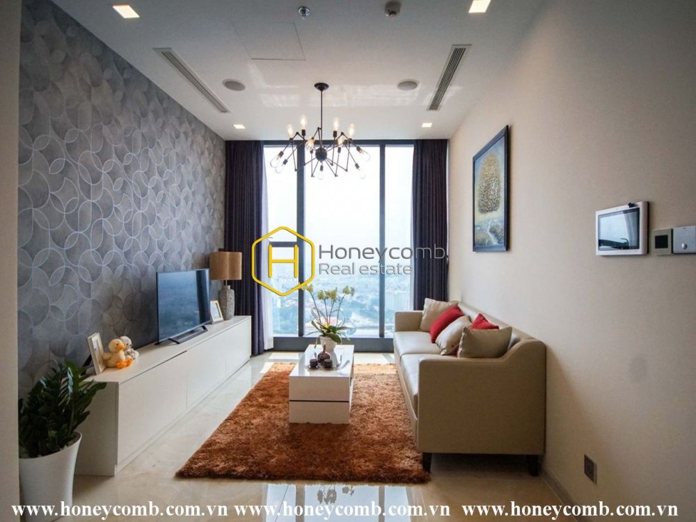 Căn hộ sáng sủa và ấn tượng tại Vinhomes Golden River đang cho thuê