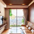 You will fall in love with this wooden furnished apartment at Masteri An Phu