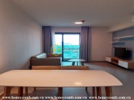 Simplified design apartment with gentle interiors for rent in Feliz En Vista