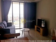 The 2 bedrooms-apartment with simple furniture in Masteri An Phu