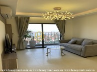 Căn hộ 3 phòng ngủ bếp mở tại Masteri Thảo Điền cho thuê