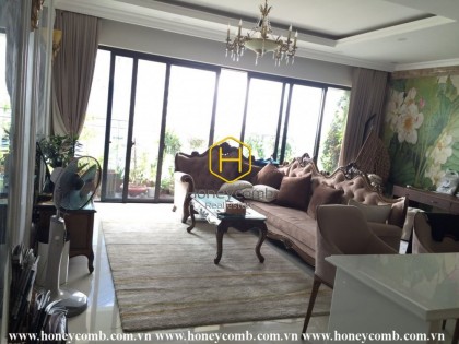 Fully furnished space 3 bedrooms apartment in The Estella Heights