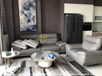 Enthralled with the apartment in Vinhomes Golden River that is meticulously designed in every detail