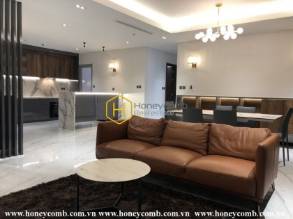 Let enjoy spectacular view with this elegantly designed Penthouse in Vinhomes Central Park for rent
