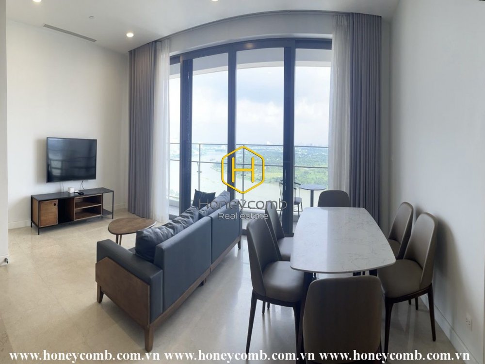 Căn hộ đậm chất nghệ thuật cùng vị trí thuận tiện ngay trung tâm The Nassim Thảo Điền cho thuê