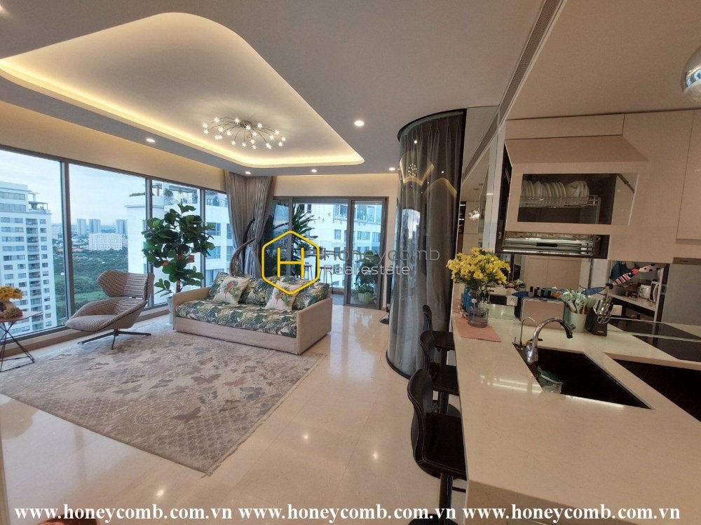 Căn hộ hoàn mỹ với phong cách sang trọng đương đại ở Diamond Island