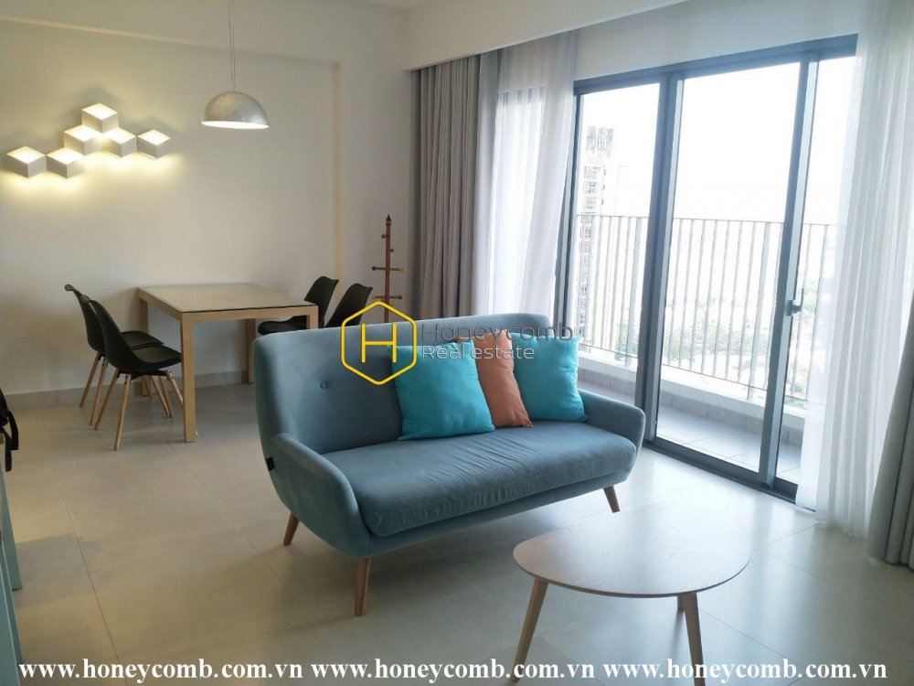 Căn hộ 2 phòng ngủ tuyệt vời với thương hiệu mới tại Masteri Thảo Điền cho thuê