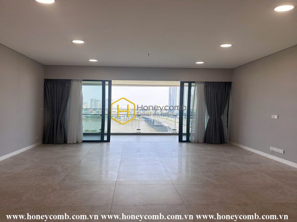 Plan ideas for your own home in The River Thu Thiem unfurnished apartment