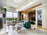 Căn hộ 2 phòng ngủ nội thất hiện đại tại Masteri Thảo Điền cho thuê