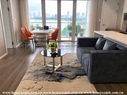 Admire interesting view from the apartment for rent in Diamond Island