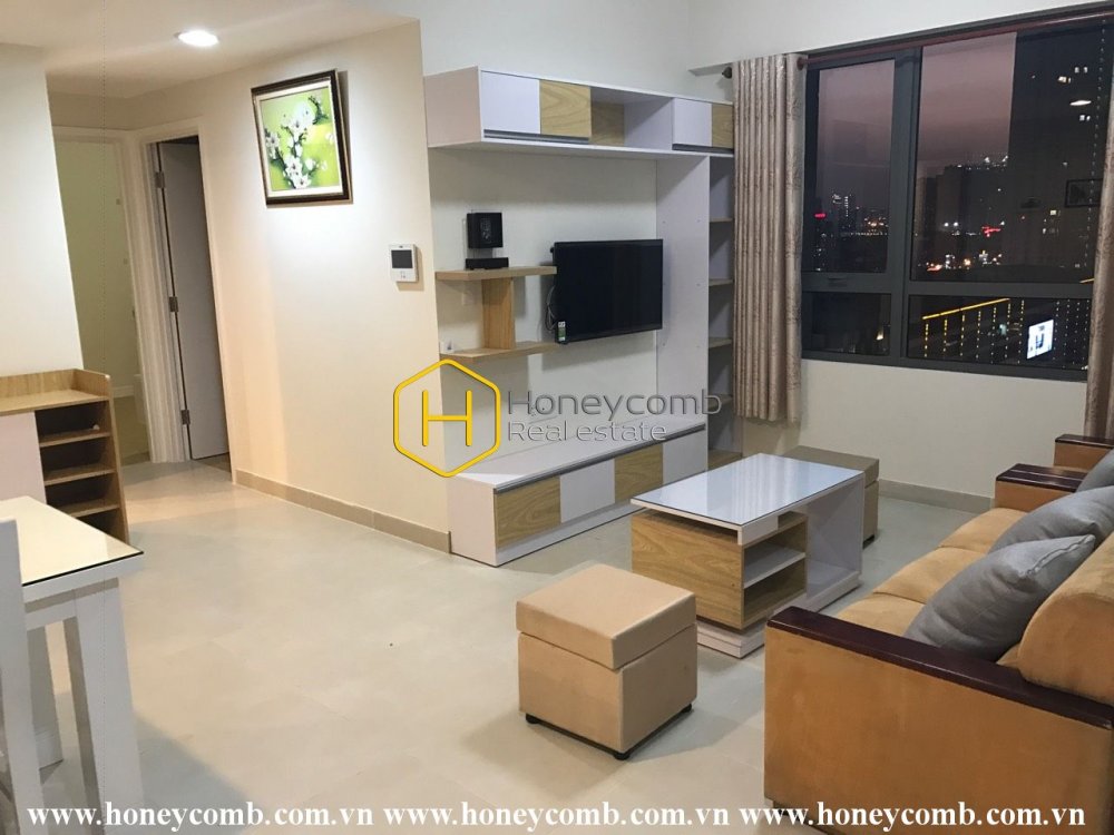 Tầm nhìn đẹp với căn hộ 2 phòng ngủ tại Masteri Thảo Điền cho thuê