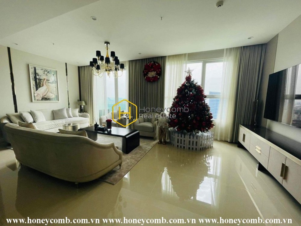 Explore the Neoclassical Style in duplex apartment for rent in Sala Sadora