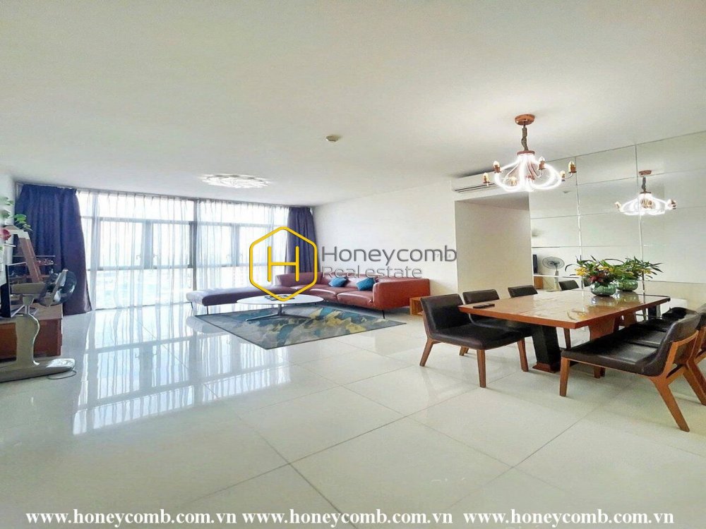 Ấn tượng với nội thất gỗ và gam màu nâu trong căn hộ The Vista An Phú