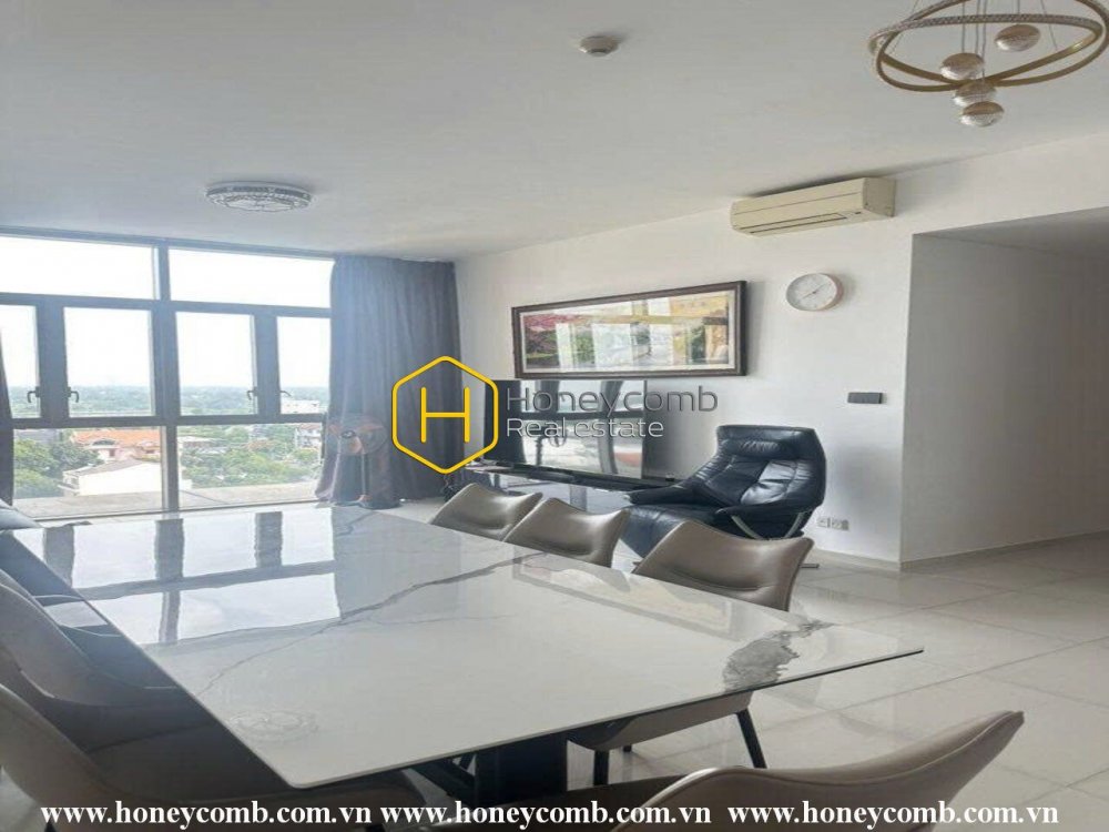 Be creative with this modern unfurnished apartment for rent in The Vista An Phu