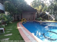 Villa có thiết kế lộng lẫy với đầy đủ nội thất hiện đại và không gian rộng ở quận 2