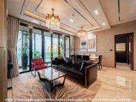 Full-furnished D'Edge apartment with pure white layout will make you impressed