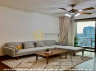 Warming modern space with soothing lightning in D ' Edge Thao Dien apartment for rent