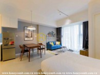 Luxury decoration studio apartment with high floor in Gateway Thao Dien