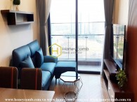 A sophisticated dark design in Lumiere Riverside apartment