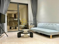 A luxurious residential aesthetic perfectly showcased in this The MarQ apartment