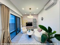 A beautiful rustic apartment for rent in Masteri Thao Dien