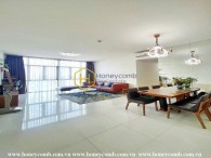 Impressed with the wooden interior and brown color in The Vista An Phu apartment