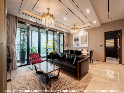 Full-furnished D'Edge apartment with pure white layout will make you impressed