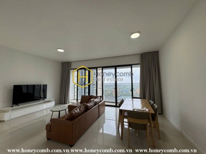 This Estella Heights apartment own ones of the most beautiful views in Saigon