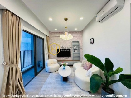 A beautiful rustic apartment for rent in Masteri Thao Dien