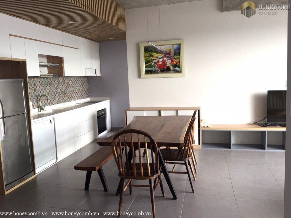 Cho thuê căn hộ Tropic Garden 2 phòng ngủ với nội thất hoàn toàn mới