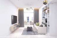 Masteri Thao Dien 3-bedrooms apartment luxury design