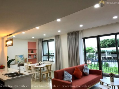 Duplex 3 bedrooms apartment modern style in Masteri Thao Dien